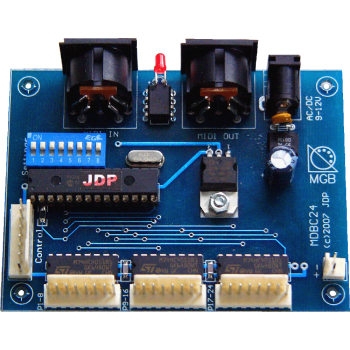 mdbc24 Drawbars MIDI Encoder