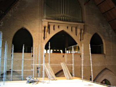 stage and organ